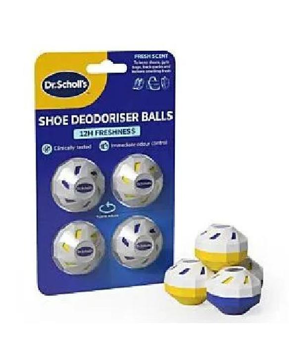 Dr. Scholl's Kule dezodorujące do butów, 4 sztuki