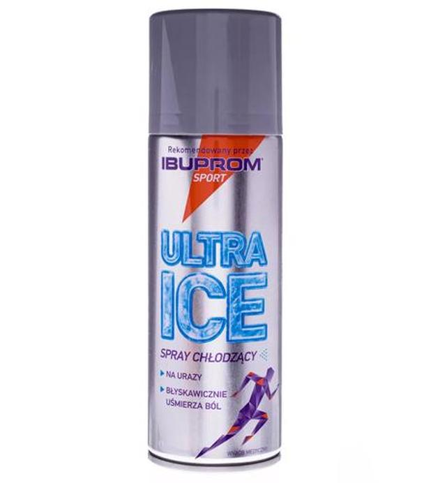 ULTRA ICE Spray chłodzący - 200 ml - szybko się wchłania i niweluje ból - cena, opinie, właściwości