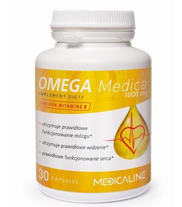 MEDICALINE Omega Medica 1000 mg - 30 kaps.