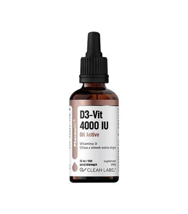 Pharmovit D3-Vit 4000 IU Oil Active, 30 ml