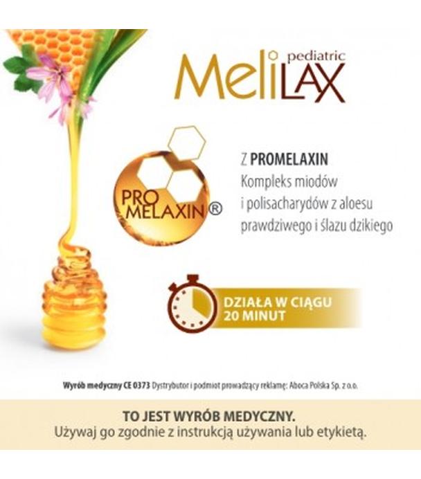 MELILAX PEDIATRIC Mikrowlewka z promelaxin dla dzieci i niemowląt - 6 szt.