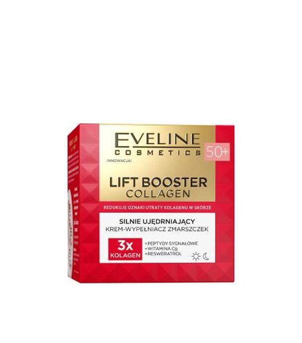 Eveline Lift booster collagen Silnie ujędrniający krem-wypełniacz zmarszczek 50+, 50 ml