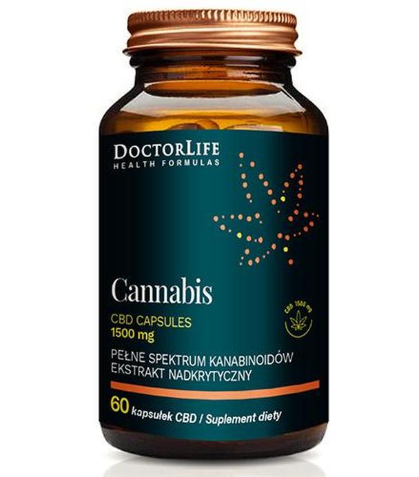 DoctorLife Cannabis CBD, 60 kapsułek