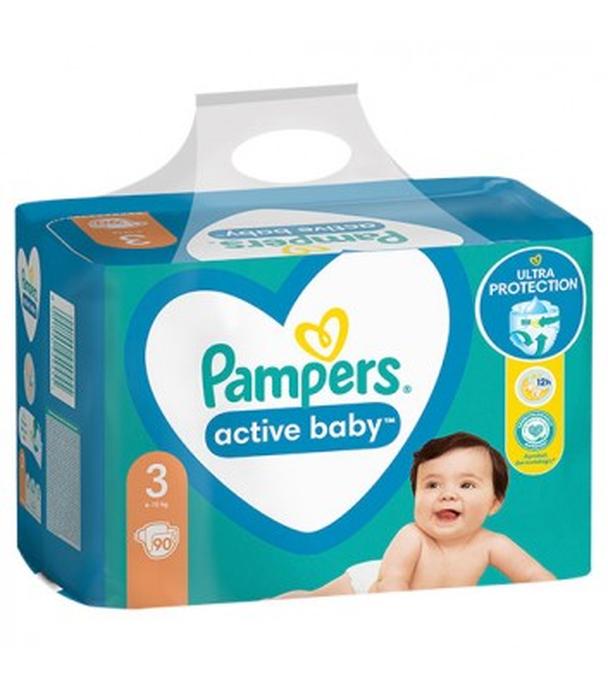 Pampers Pieluchy Active Baby rozmiar 3, 90 sztuk pieluszek