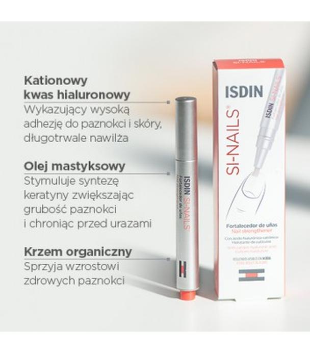 Fortalecedor Isdin Si-Nails Serum wzmacniające do paznokci, 2,5 ml, cena, opinie, wskazania