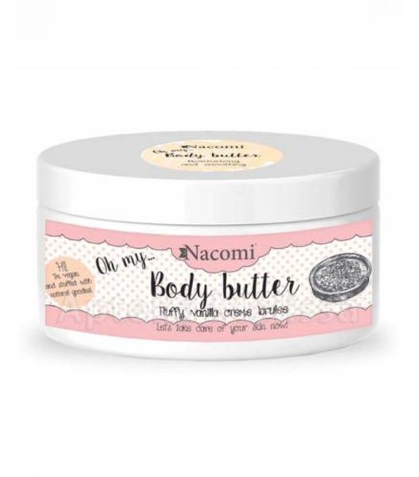 NACOMI Masło do ciała waniliowe creme brulee - 100 ml