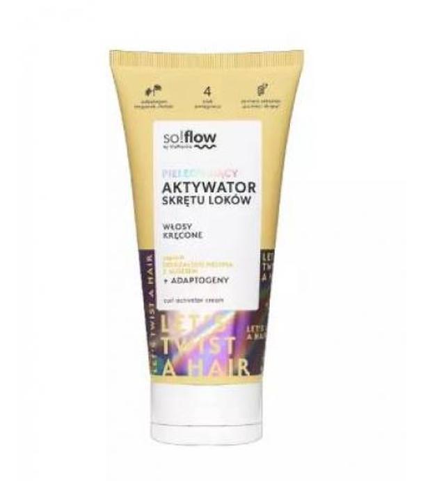 So!Flow, Aktywator skrętu loków, melon i aloes, 150 ml