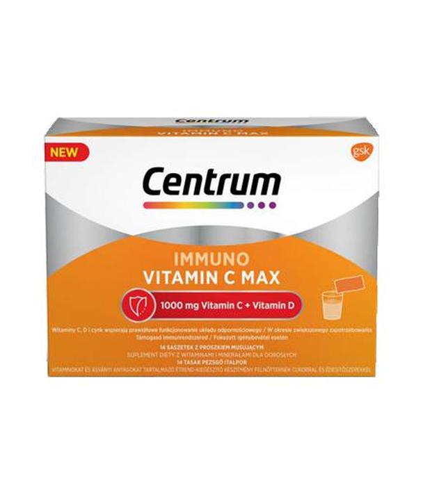 Centrum Immuno Vitamin C Max, 14 sasz.