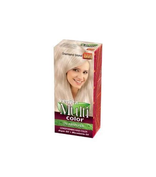 Venita Multi Color, farba bez amoniaku,12.8 Diamentowy Blond, 50 ml