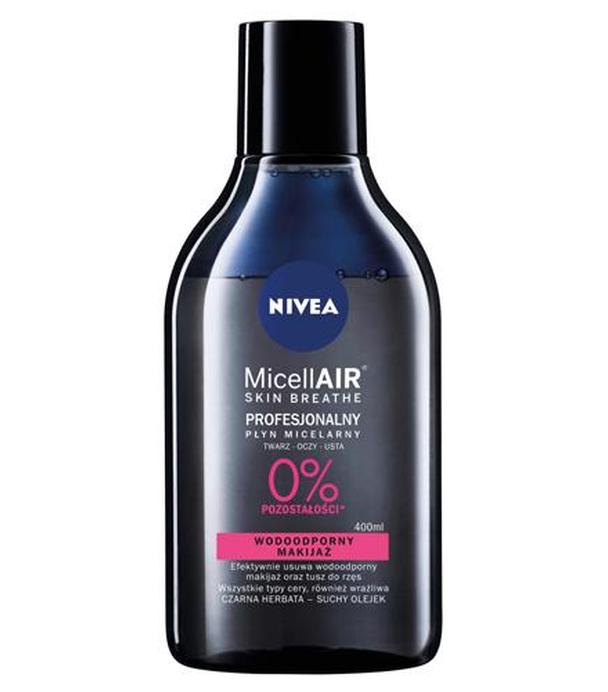 Nivea MicellAir Skin Breathe Profesjonalny płyn micelarny - 400 ml - cena, opinie, właściwości
