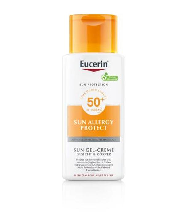 Eucerin Sun Allergy Protect SPF50+ Żel- krem ochronny do twarzy i ciała 150 ml