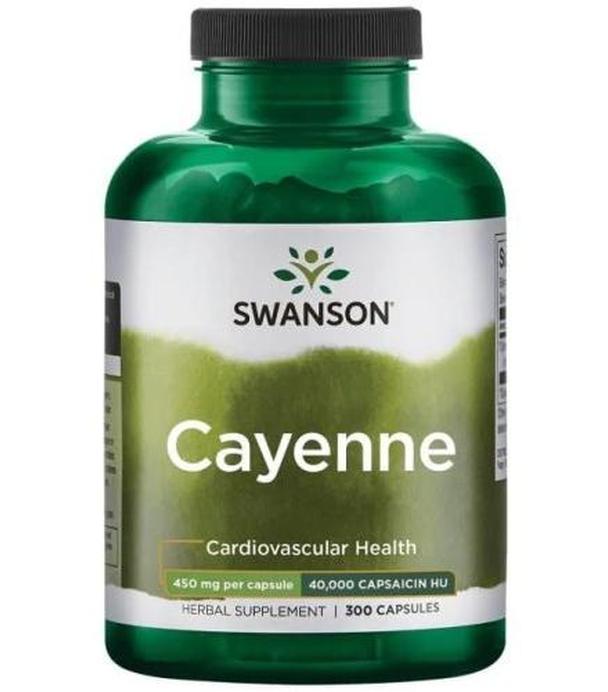 SWANSON Cayenne 450 mg - 300 kaps.