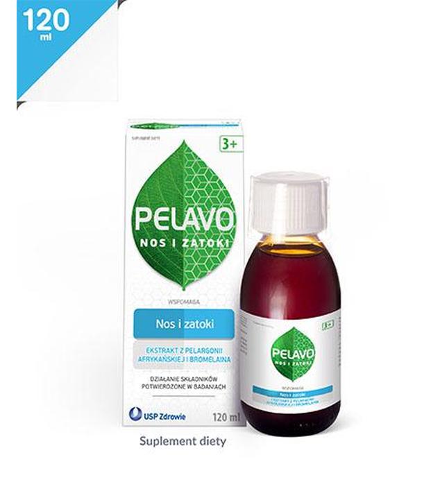 PELAVO NOS I ZATOKI Syrop, 120 ml - ważny do 2024-09-30