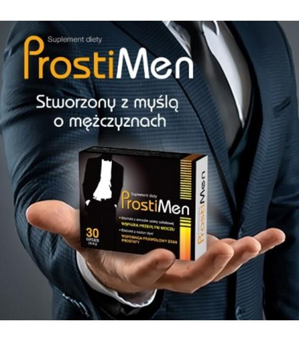 ProstiMen, 30 kaps., na prostatę, cena, opinie, wskazania