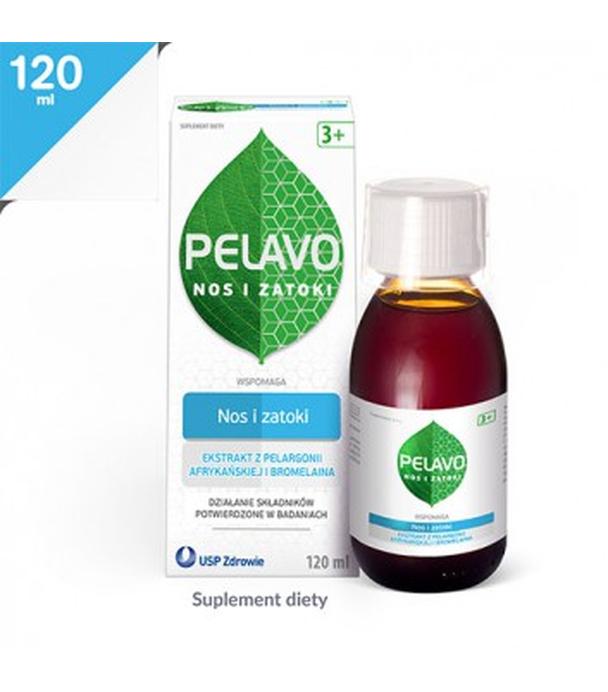 PELAVO NOS I ZATOKI Syrop, 120 ml - ważny do 2024-09-30