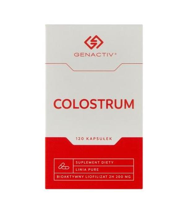 Colostrum Genactiv (Colostrigen), kapsułki, 120 sztuk