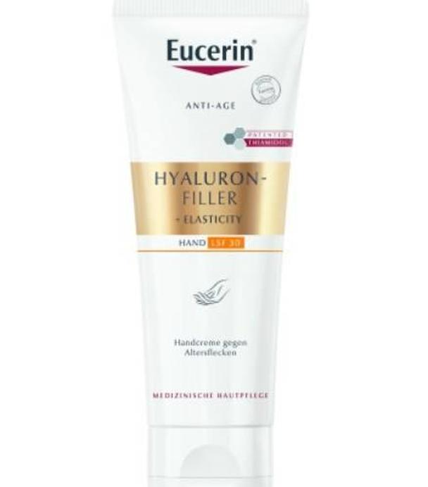 Eucerin Hyaluron Filler + Elasticity Krem do rąk SPF 30, 75 ml