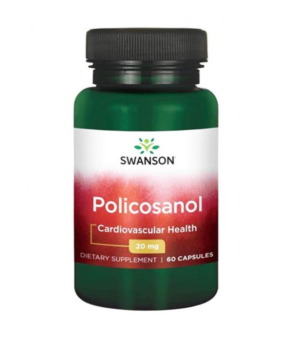 SWANSON BioCosanol Policosanol 20 mg - 60 kaps.