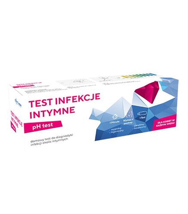 Diather Test Infekcje intymne Domowy test do diagnostyki infekcji okolic intymnych, 1 sztuka