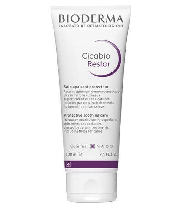 Bioderma Cicabio Restor Krem ochronno-regenerujący - 100 ml Do skóry podrażnionej - cena, opinie, stosowanie