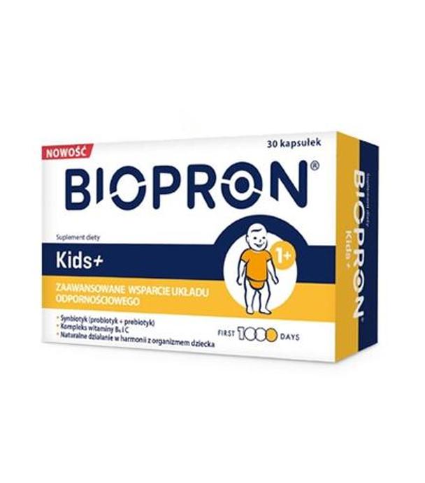 BIOPRON KIDS+ - 10 kaps. - cena, dawkowanie, opinie