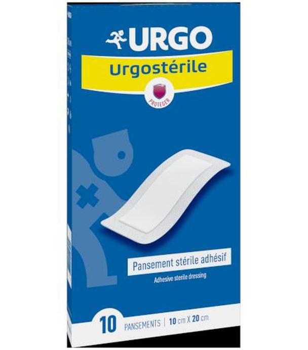 Urgo Urgosterile, sterylny opatrunek samoprzylepny, 10cm x 20cm, 10 sztuk