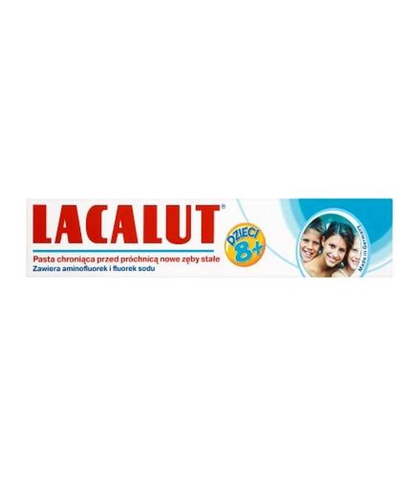 LACALUT Pasta do zębów przeciw próchnicy dla dzieci powyżej 8 l - 50 ml - cena, stosowanie, opinie