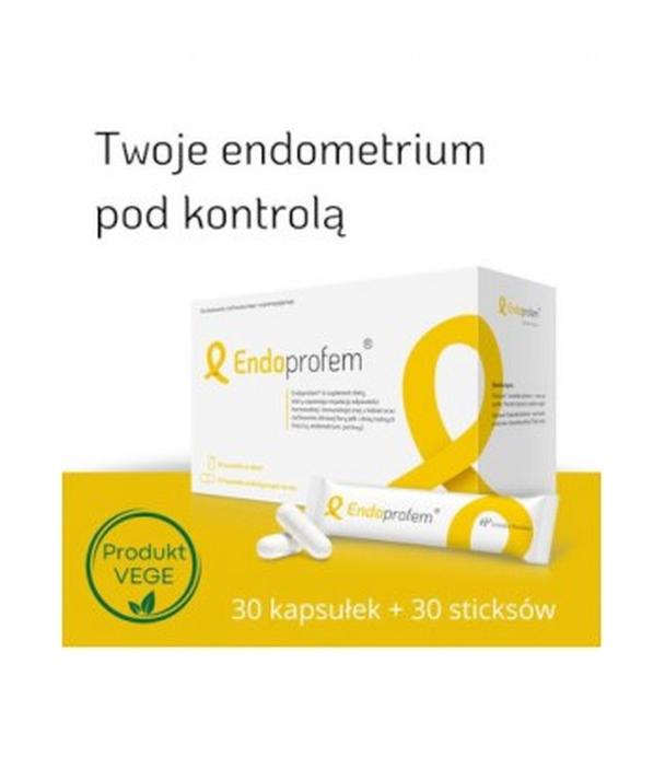 Endoprofem, 30 saszetek + 30 kapsułek - ważny do 2025-09-30