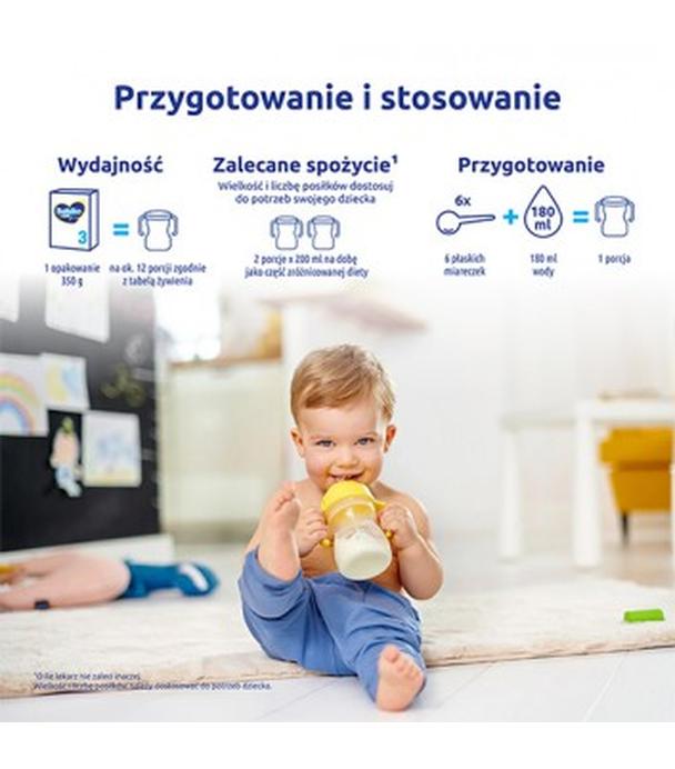 BEBIKO 3 JUNIOR Mleko modyfikowane następne dla niemowląt, 350 g - ważny do 2025-09-21