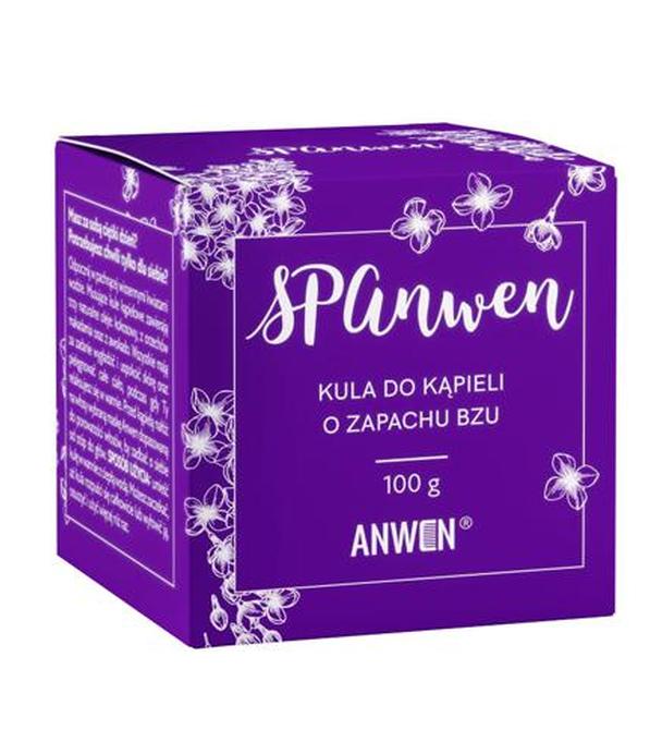 Anwen SPAnwen Kula do kąpieli o zapachu bzu, 100 g, cena, opinie, właściwości