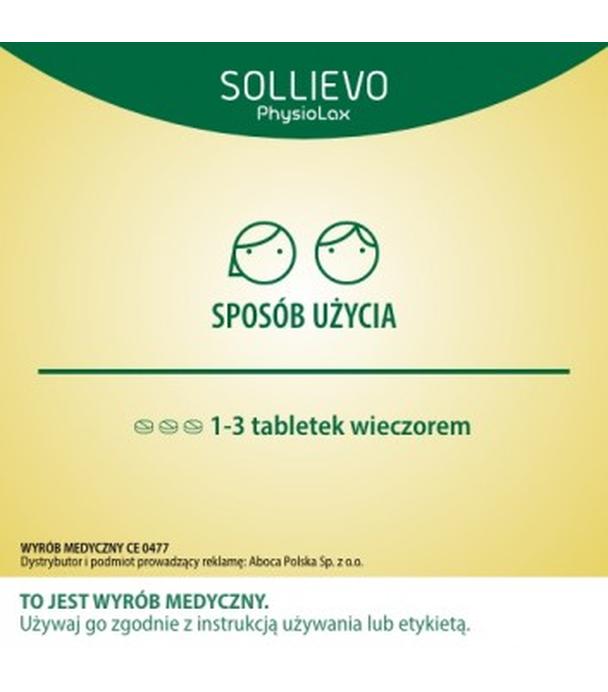 Aboca Sollievo PhysioLax Fizjologiczne leczenie Zaparć - 45 tabl. - cena, opinie, składniki