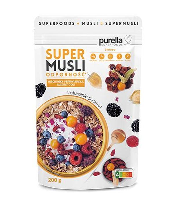 Purella Superfoods Super musli Odporność, 200 g - ważny do 2025-08-31