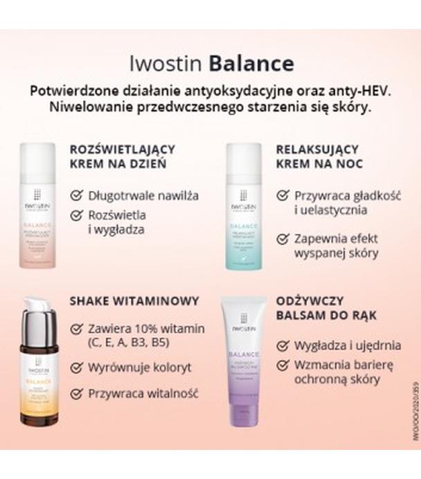 Iwostin Balance Relaksujący krem na noc - 50 ml - cena, opinie, właściwości