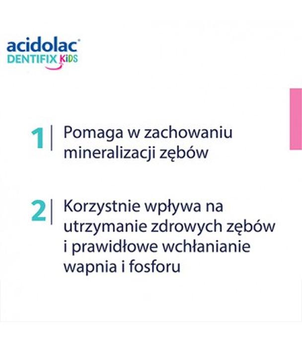 ACIDOLAC DENTIFIX KIDS Tabletki do ssania - 30 szt. - ważny do 2025-01-31