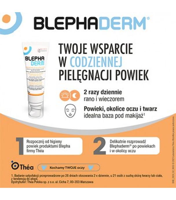 Blephaderm Krem na powieki i okolice oczu łagodzący, 40 ml