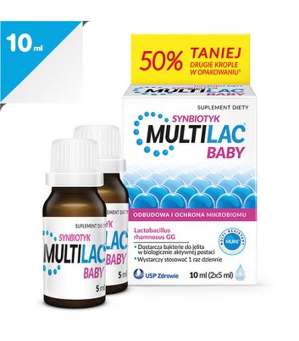 Multilac Baby Synbiotyk, 2 x 5 ml