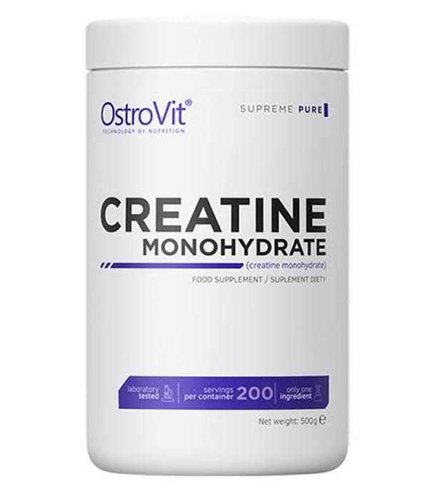 OstroVit Creatine Monohydrate - 500 g - cena, opinie, wskazania