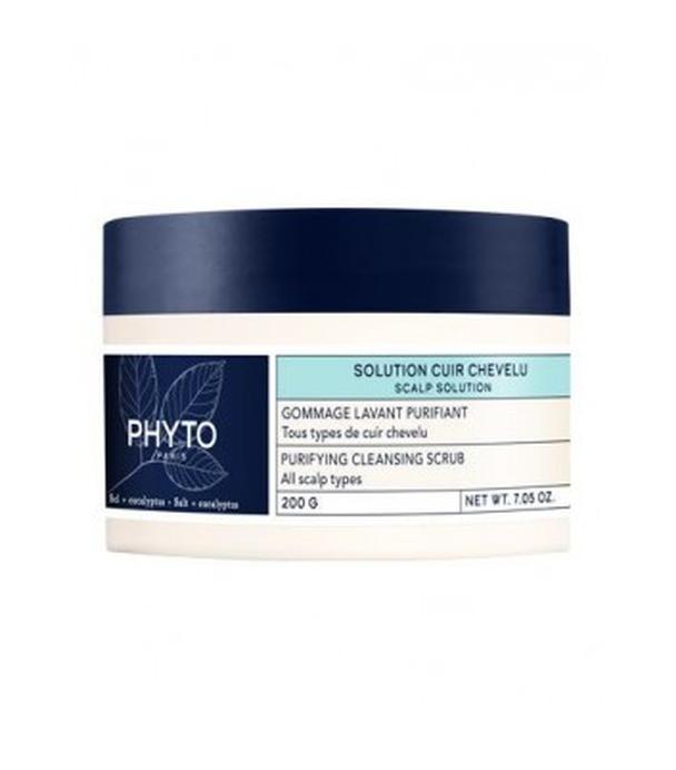 Phyto Solution Cuir Chevelu Scalp Solution Oczyszczający peeling myjący do skóry głowy, 200 g