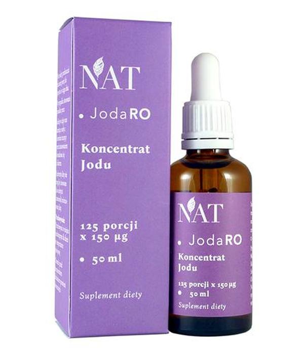 Nat JodaRO Koncenrat Jodu, 50 ml