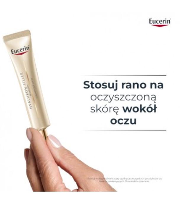 Eucerin Hyaluron-Filler + Elasticity Krem pod oczy do skóry dojrzałej przeciwzmarszczkowy SPF 20, 15 ml