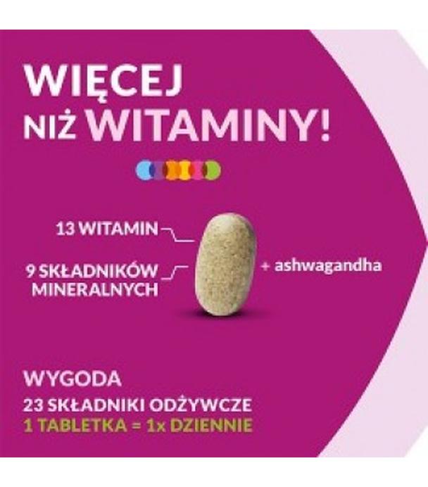 Vigor multiwitamina ONA zestaw witamin i minerałów z ashwagandhą, tabletki, 60 sztuk