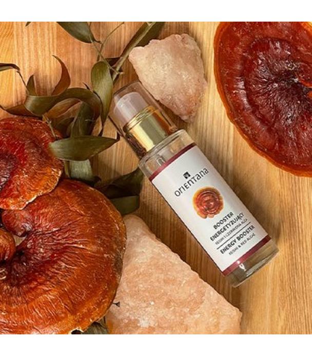 ORIENTANA Booster Energetyzujący Reishi i Czerwona Alga, 30 ml