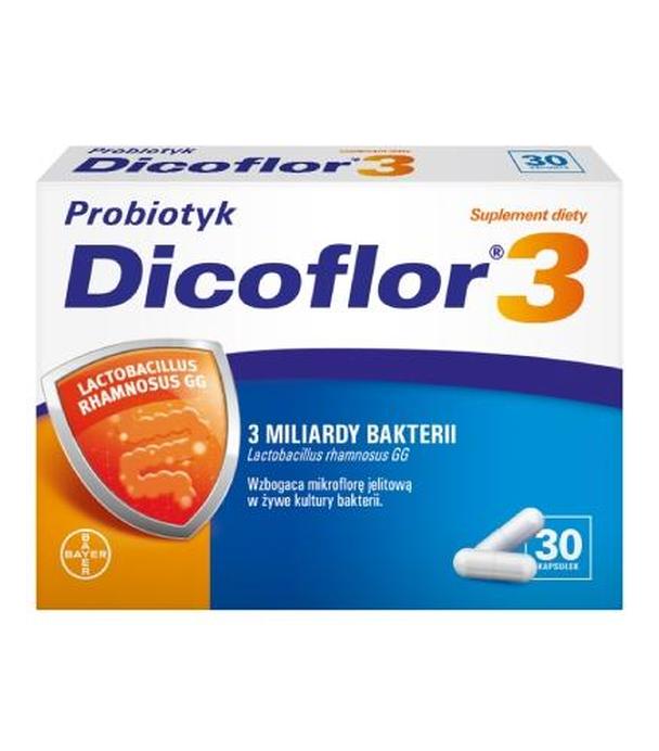 Dicoflor 3, kapsułki, 30 kapsułek