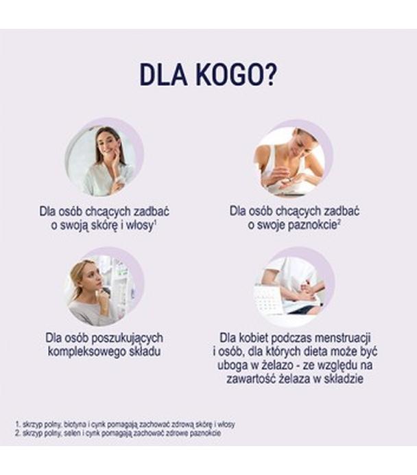 Naturell Kompleks Włosy Skóra Paznokcie, 120 tabletek - ważny do 2025-11-01