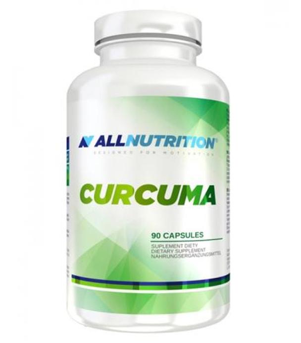 Allnutrition Curcuma, dla zdrowych i elastycznych stawów, kapsułki, 90 sztuk