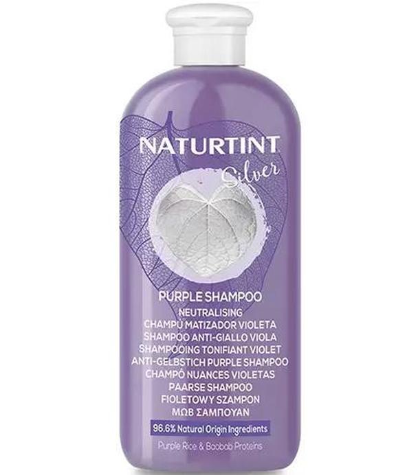 Naturtint Silver, szampon neutralizujący niechciany żółty odcień włosów, 330 ml
