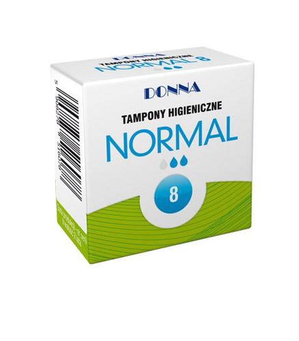 Donna Normal Tampony higieniczne  - 8 szt. - cena, opinie, właściwości