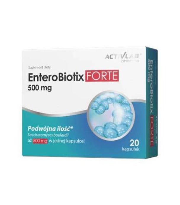 EnteroBiotix Forte, 500 mg, kapsułki, 20 sztuk