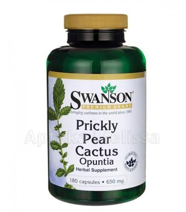SWANSON Prickly pear cactus opuntia - 180 kaps.
