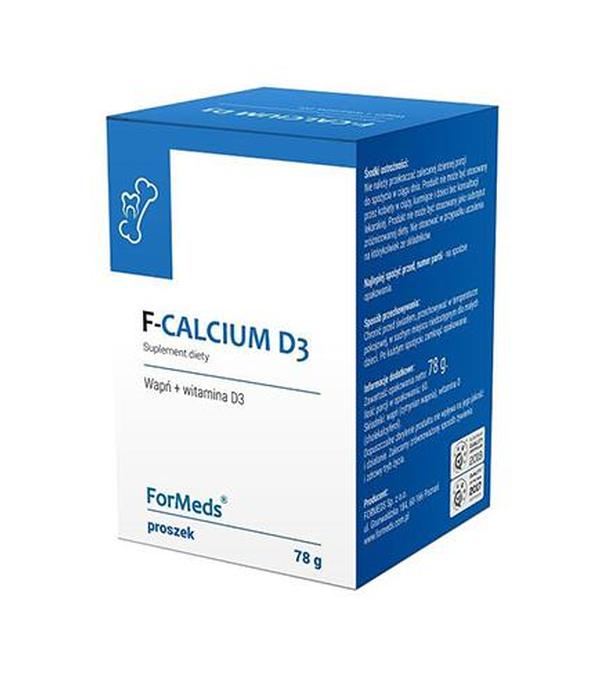 F-CALCIUM D3 proszek - 78 g - 60 porcji